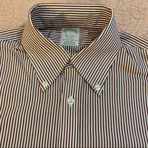 Brooks Brothers | Striped Button-down Dress Shirt - Picture 2 of 4